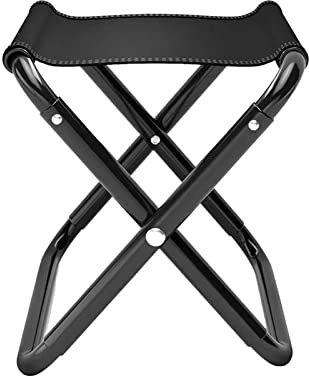 GIMOCOOL Tragbarer Campinghocker,Faltbarer Campingstuhl mit Tragetasche | Leichter Sitzhocker für Camping, Angeln, Wandern, Gartenarbeit, Wandern, Reisen und Strand