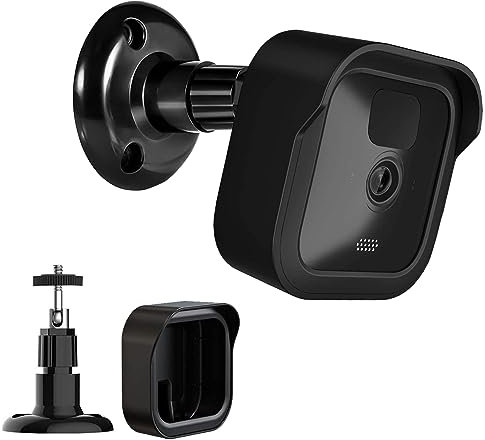 Halterung für Blink Outdoor Kamera, 360°Verstellbare Wandhalterung Kamerahalterung mit Schutzhülle für Blink Outdoor Kamera und Blink Indoor Sicherheitskamera System, Zubehör für Blink Kamera (1pcs)