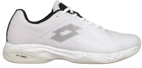 Lotto Herren Mirage 300 Iii Carpet Tennisschuhe Teppichschuh Weiß - Schwarz 43,5