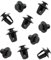 (Lot de 10) Rivets à Expansion Clips Support en Plastique pour Garniture de carrosserie Compatible pour Berlingo C2 C5 C6 Saxo Xantia Xsara Picasso 306 406 407 Partner 856535