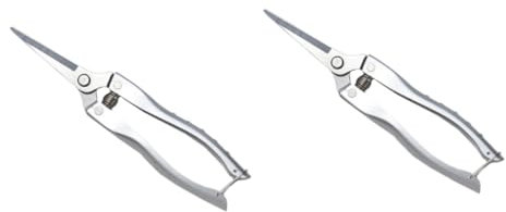 INOOMP 2St Gartenschere astscheren hochastschere Baumschnitt Werkzeug gardening tools Obstbaumschere manuelle Buschschere garten schnitt werkzeug Pflanze Strauch Schnittmaschine