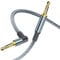 3.5mm Aux Cable,Audio Jack Adapter 90 Degree Nylon Braided Male to Male Auxiliary Cord Hi-Fi Lead Stereo Headphone Mini TRS Compatible with Car,Home Stereos,Speaker,iPod iPad,Sony,Echo Dot,Beats 5m