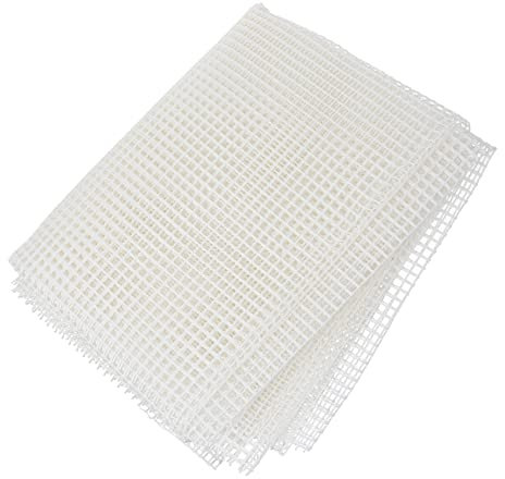 SEWACC Diy Rug Making Tapestry Mesh Craft Sheet 150x100cm Latch Hook Rug Mesh Canvas Hooking