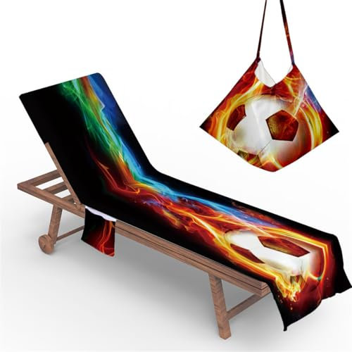 Frottee Bezug FüR Gartenliege Schonbezug FüR Sonnenliegen Liegenauflage Garten Sonnenliege Handtuch Mit 2 Taschen Stuhl Strandtuch FüR SchwimmbäDer SträNde Gartenhotels (73 x 210 cm,Farbe 2)