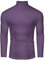 DEMEANOR Maglione da uomo a collo alto, in cotone caldo, Viola luminoso, S