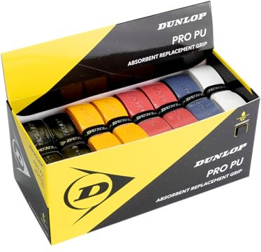 Dunlop PI Poignée de Rechange Pro PU Squash Adulte Unisexe, Mixte, Taille Unique