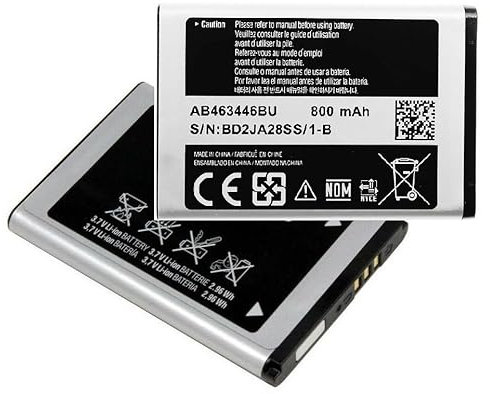 Original LogiCell Akku AB463446BU für Samsung GT E1150i E1080i E1100 E2530 SGH E250i E210 E350 E360 E380 E420 E500 E900 F250 C3520 C3595 C270 X520 Accu