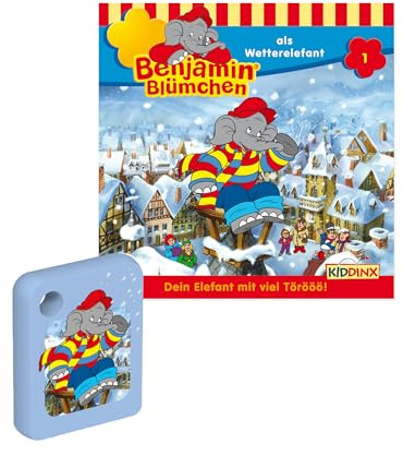 Galakto Audio-Token: Benjamin Blümchen- Benjamin Blümchen als Wetterelefant | Hörspiel für Kinder ab 3 Jahren, Spielzeit ca. 42 Minuten
