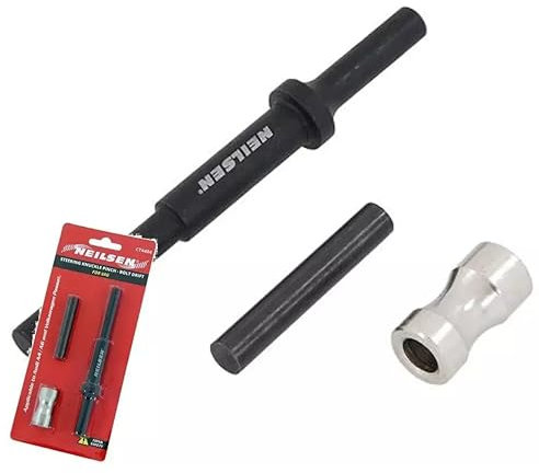 Steering Knuckle Pinch Bolt Drift Set – 3-Piece Heavy-Duty Removal Tool for Audi A4 A6 & VW Passat | VAG 4 Link Suspension | 9-10mm Air Hammer Chisel Compatible | Suspension & Bolt Extraction Kit