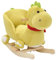 vidaXL Schaukeltier Drachen Plüsch Schaukelpferd Kinder Baby Schaukelspielzeug