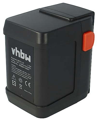 vhbw Akku 3000mAh kompatibel mit Gardena EasyCut 50-Li & Li-18/50, ErgoCut & HighCut 48-Li, AccuJet 18-Li, AccuCut 400 Li & 450 Li, CST 2018-Li 8835 8839