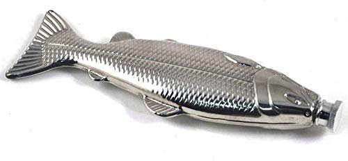 Petaca de acero inoxidable con embudo para hombre, de XuoAz