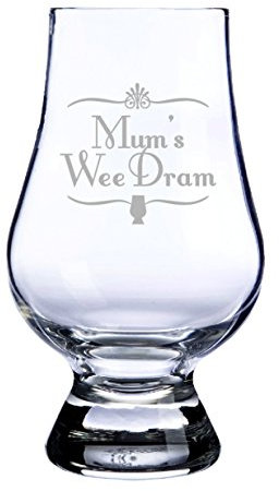Glencairn Whisky Glass-Mum's Wee Dram Made In Scotland