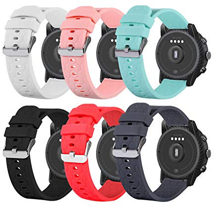 Chofit Cinturino compatibile con cinturini Yamay, cinturino di ricambio in morbido silicone a sgancio rapido, accessori per orologi da donna e da uomo per smartwatch Yamay 023/021/020