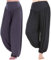 Hoerev Haremshose aus super weichem Modal-Elastan, für Yoga oder Pilates - - XX-Large