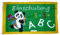 Fahne/Flagge Schulanfang ABC 90 x 150 cm