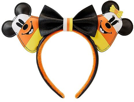 Loungefly Disney's by Ears Headband Candy Corn Mickey & Minnie-Ears