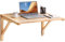 VEVOR Klapptisch Wandtisch 80,01 x 59,89 x 43,79 cm, Klappbar Küche Wandklapptisch Wandschreibtisch, Tisch für Studentenwohnheim Wohnzimmer Schlafzimmer Stabil Khaki Spanplatte 45,36 kg Tragfähigkeit