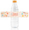 URROMA - Lote de 48 etiquetas adhesivas para botella de agua de cumpleaños con texto Happy Birthday