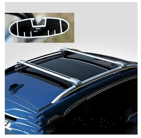 Gepäckträger Querträger 2 Stück Dachträger Für Citroen Für C5 Für AIRCROSS 2019+KL Seitenstangen Aus Aluminiumlegierung Kreuzschienen Dachträger Gepäck Last 200 Kg Relingträger(A)