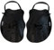 Schwimmhandschuhe für Kinder mit verstellbaren Handgelenk- und Fingerriemen, Schwimmhandpaddel für verbesserte Technik (schwarz)