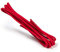 Kaps Lacci Tondi Cerati, Lacci per Scarpe Rotondi 100% in Cotone di Qualità, Diametro 2 mm, per Calzature Casual e Alla Moda, made in Europe, 1 Paio (75 cm-29 inch - 4-5 paia di occhielli/31 - Rosso)