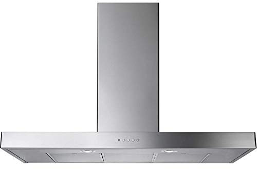Rangemaster 100cm Slimline Chimney Hood - Stainless Steel