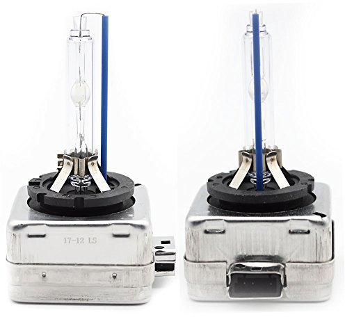 BeiLan 2 pièces D1S Phares de Voiture HID Ampoules au Xénon 8000K Lumière Blanche Froide Super Brillant 35W 12V Remplacer pour Halogène ou LED Ampoule de Phare Extérieures auto