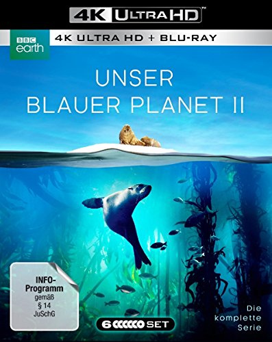 UNSER BLAUER PLANET II - Die komplette ungeschnittene Serie zur ARD-Reihe Der blaue Planet (3 Blu-ray-4K Ultra HD + 3 Blu-ray-2D)