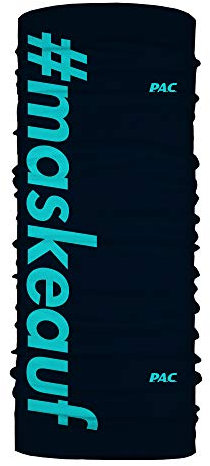 P.A.C. Mund-Nasen-Maske - Schlauchtuch, Schal, Kopftuch, Stirnband, verschiedenste Designs, Unisex, 10 Tragevarianten