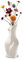 Kingbar Keramik Vasen, Körpervase in Weiblicher Form, Moderne Menschliche Körperkunst Blumenvase für Make-up-Pinsel, Pflanze, getrocknete Blumen Wohnkultur, D