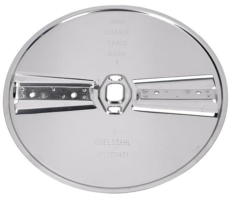 easyPART Kompatibel/Ersatz für BOSCH 00083576 Raspelscheibe Reibscheibe Wendescheibe Reibe Raspel grob/fein für Durchlaufschnitzler Küchenmaschinen Siemens 083576 auch Gorenje Privileg Turmix