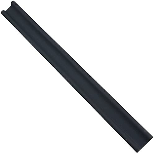 SUL Under Door Draught excluder, Double side Door Draft Excluders, Door Draft Stopper Bottom of Adjustable Door Seal Strip Energy Efficient Insulation Draft Stopper – Length 90 cm (Black1pk), DE01