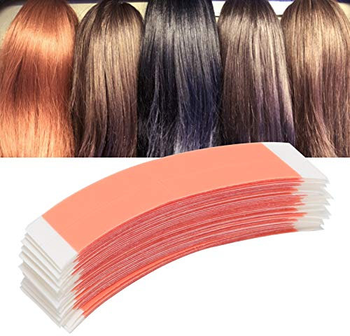 Mini Klebeband für Perücken, 36 Stück Lace Front Perücke Doppelseitige Perückenkleber Hohe Klebekraft Haarverlängerungen Klebeband Perücken Toupees Tape Extensions Zubehör