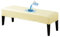 Bestenrose Wasserdicht Esszimmer Bankhussen PU Leder Bankhusse Bezüge Stretch Bezug für Esszimmer Bank Abnehmbarer Waschbarer Bankbezug für Eckbank Küche (Beige)