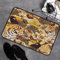 GOSUNA Memory Foam Badezimmer- 40 x 60 cm,Tiger Tropical Bengal Tukan,Badteppich Saugfähige Rutschfester Badvorleger Waschbar Badematte