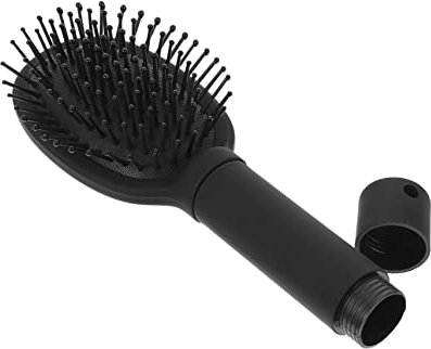 Ciieeo Comb Storage Box Hair Comb Hair Brush Diversion Stash Secret Flask Travel Medicine Container Plastic Storage Containers for Clothes Jewelry Safe Secret Stash Box Stash Comb Booking
