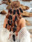 Zoestar Boho Feder Stirnband Vintage indisches Haarband Hippie Kopfschmuck Festival Tribal Haarschmuck für Frauen und Mädchen