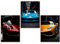 GrowArt - set unique de 3 posters de voitures de sport au format A3 sans cadre | impression photo de haute qualité | décoration murale exceptionnelle pour les amateurs de voitures