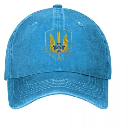 WVVCXCC Unisex und modische Special Forces of Ukraine Männer Baseballmütze Ukrainische Alpha Spetsnaz Distressed Denim Caps Hut Retro Outdoor Geschenk Snapback Hut Sport Outdoor Geschenke