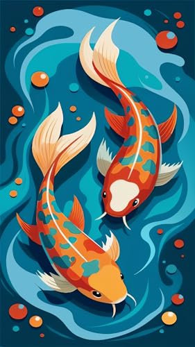 ARTGOTO Peinture par Numero Adulte Grand Format (PBN010)