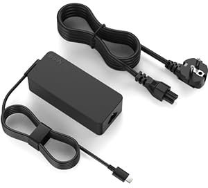 for Lenovo Laptop Charger USB C 100W Fast Charger Compatible with Lenovo ThinkPad, HP Chromebook X360, ASUS Chromebook and all device with usb-c port, 65W 45W Type C Power Supply Adapter