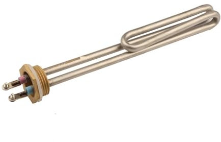 PVUVTNAHW Foldback Water Heating Element DN25 BSP Flange - 1KW/2KW/3KW/4KW 1 Brass Thread Electric Heater Accessories Immersion Tubula(1000W 220V)