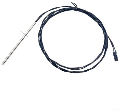 HEBEOT Thermistor-Sonde empfindlicher Temperatursensor für Pelletöfen, passend für die meisten Modelle, 00840167, 008241201, 008360001, 008085055, 008085803