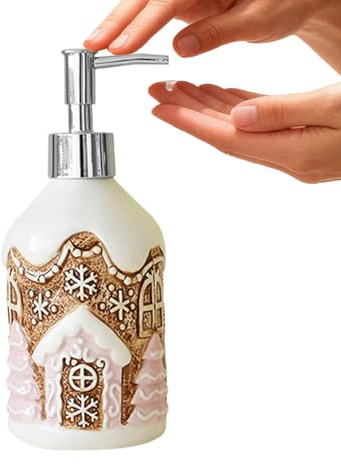 Weihnachts-Seifenspender Nachfüllbarer Lotion Flüssigkeitsbehälter