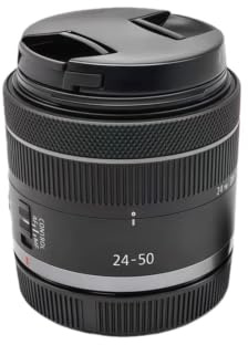 Compatibile con Canon RF, Obiettivo 24-50mm F4.5-6.3 IS STM | Obiettivo zoom standard, stabilizzazione ottica, gamma focale versatile, design compatto