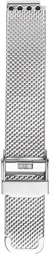 BERING Unisex Erwachsene Uhrenarmband - Max René Collection mit Edelstahl PT-15531-XXXX, Silber