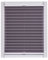 Sunlines Plissee Made in Germany, Tageslicht, Crepes Uni Klemmfix, Weisse Schiene, Stoff, Anthrazit, 75 x 2.3 x 150 cm, 1 Einheiten