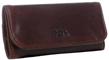 SID & VAIN Astuccio porta tabacco vera pelle vintage TONY I Borsello portatabacco uomo donna I Portatabacco in pelle marrone fatto a mano