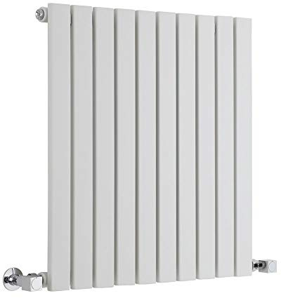 Hudson Reed Sloane - Design Heizkörper 635mm x 590mm in Weiß